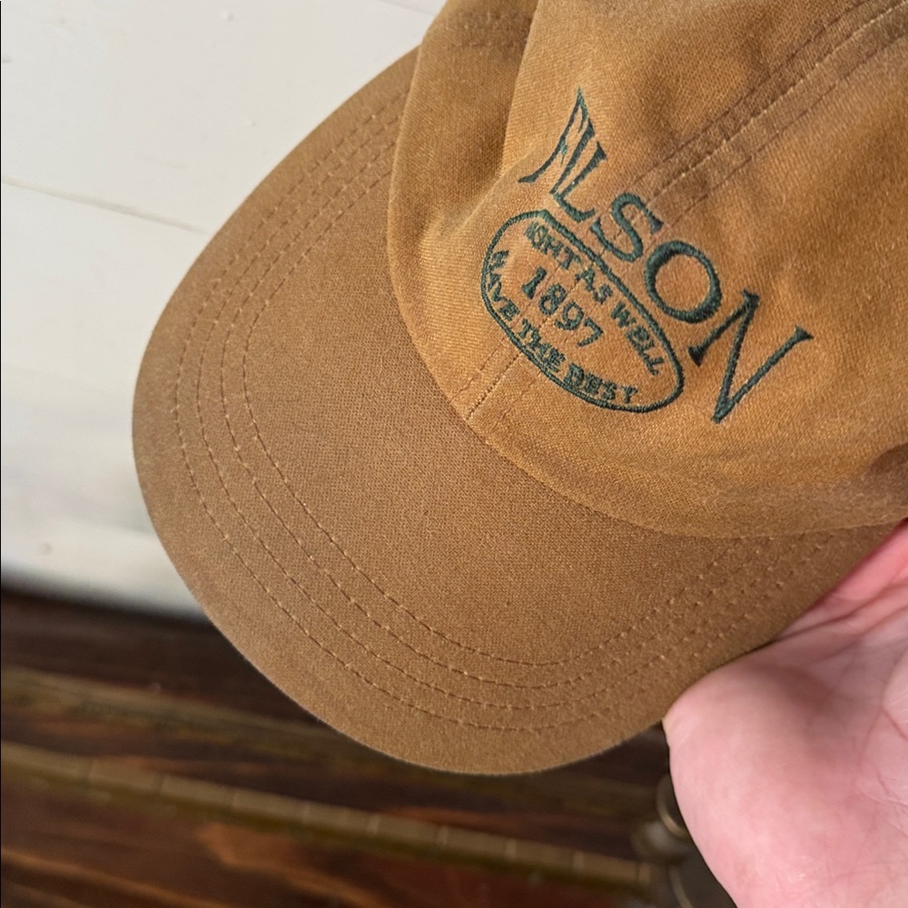 Filson 2015 12.5oz Embroidered Tin Cloth Hat USA Made - Picture 8 of 8